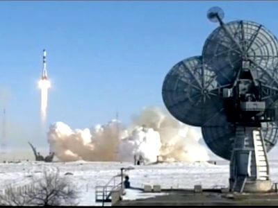 Last Soyuz-U launches cargo craft to ISS from snow covered Baikonur Cosmodrome (Updated)