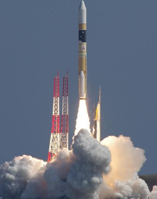 Japanese H-2A rocket carries military radar satellite into orbit