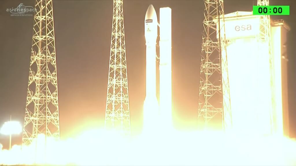 Vega light launcher completes ninth launch - Seradata