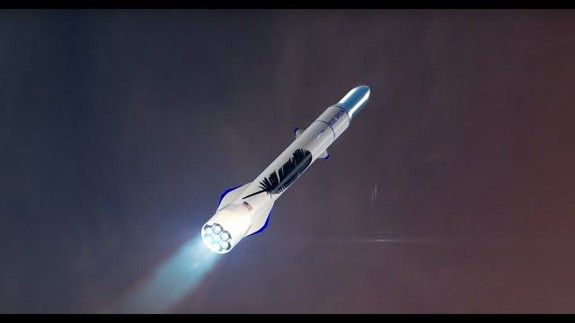 Satellite 2017: Jeff Bezos shows off straked New Glenn rocket and announces Eutelsat as first commercial client…then OneWeb joins club