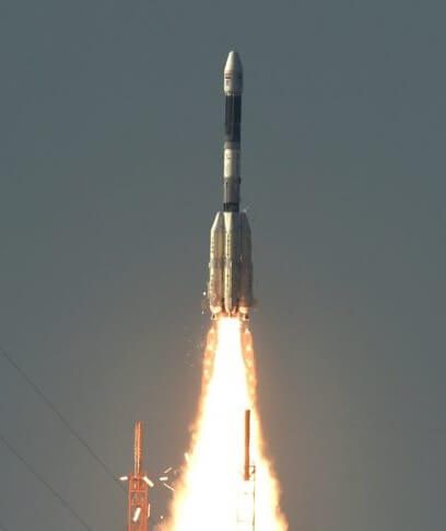 GSLV 2 launches GSAT 9 (Corrected)