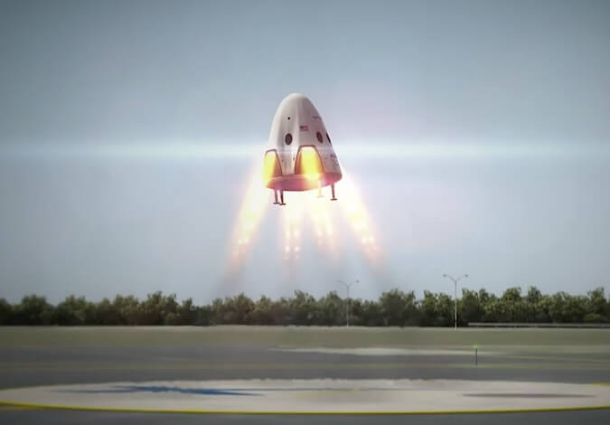 Musk backtracks on Dragon propulsive landings…as two ULA Atlas V rockets are booked for Dream Chaser competitor