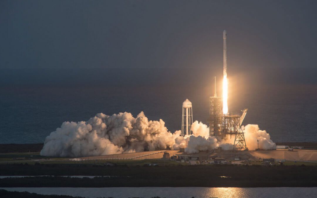 SpaceX Falcon 9 uses its third re-flown first stage to orbit EchoStar 105/SES-11 “condosat”