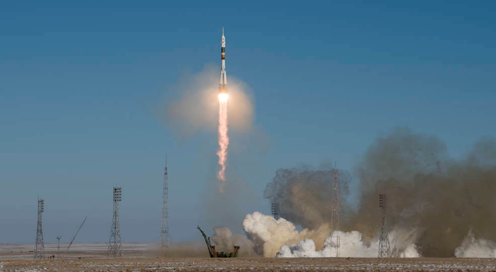 Soyuz MS-07 launches to International Space Station with three new crew (Updated)