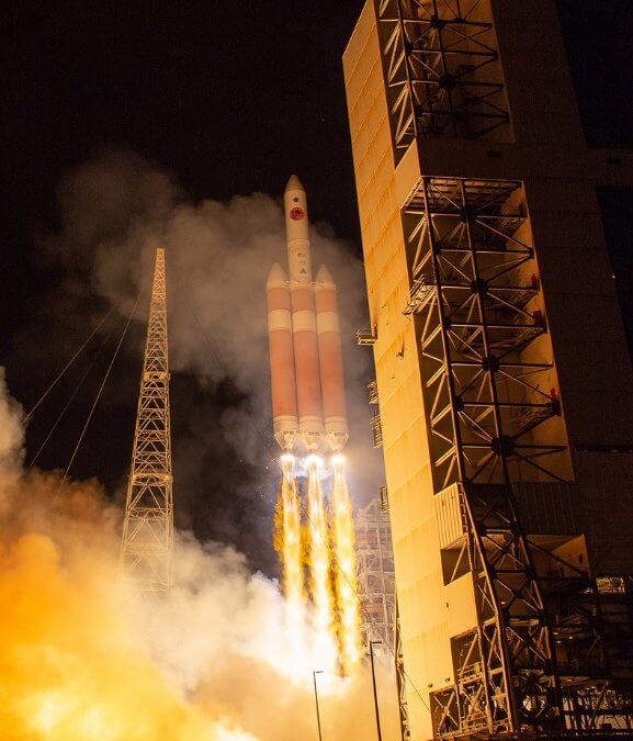 After one day delay NASA’s Parker Solar Probe is launched by Delta IV Heavy on its way to Sun