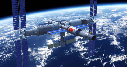 China launches first module in its new Space Station in low Earth orbit ...