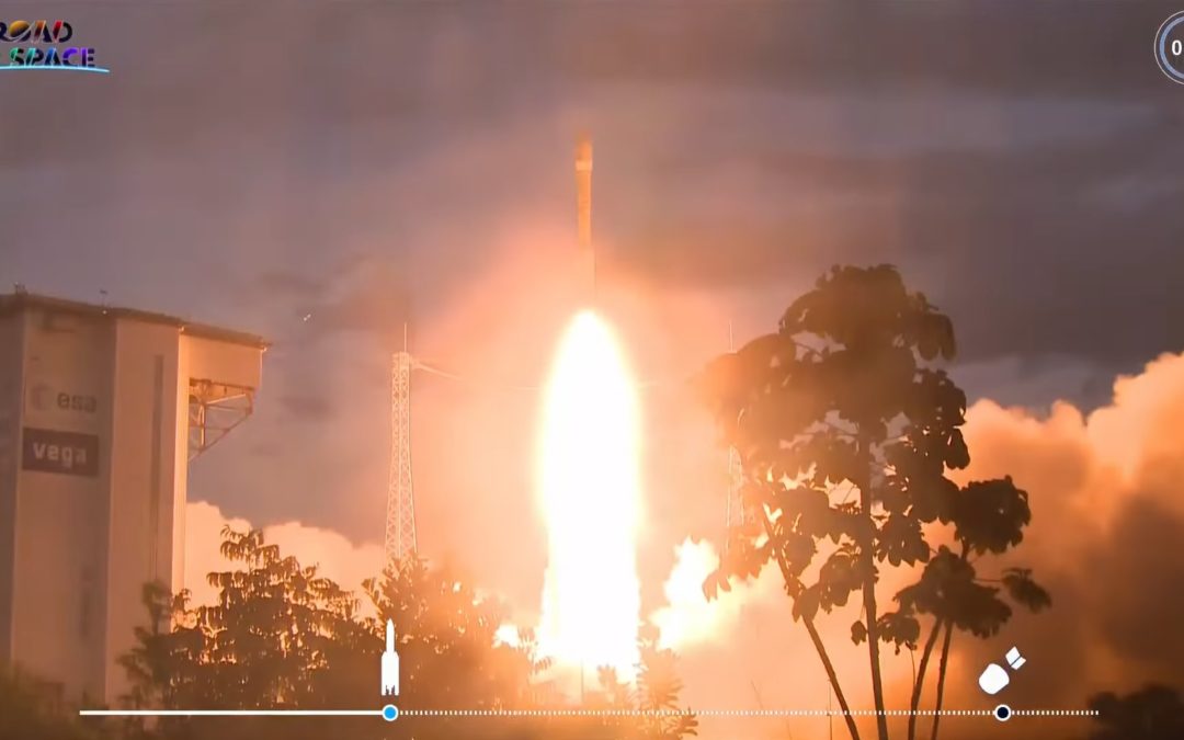 Arianespace Vega rocket launches French SIGINT satellite triplet