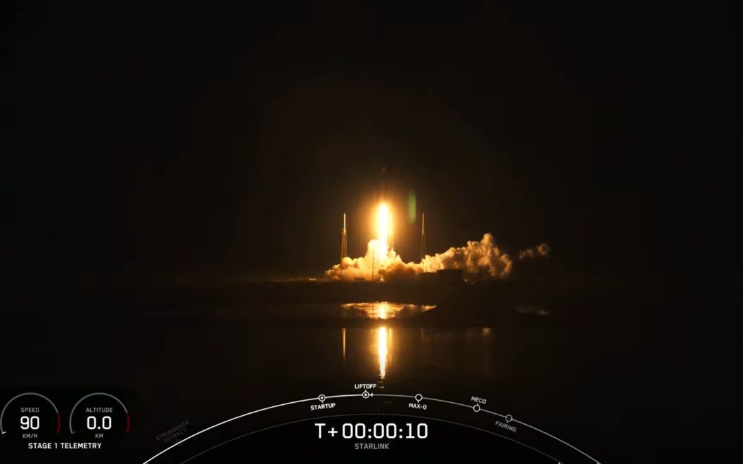 SpaceX launches Starlink mission with two BlackSky rideshares