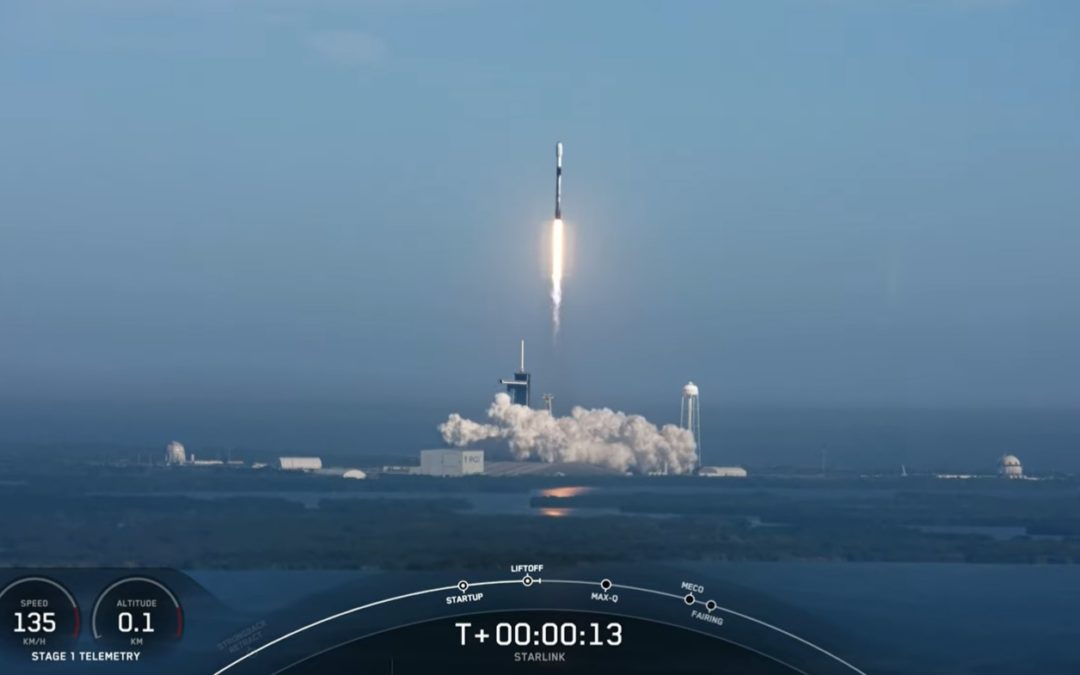 Falcon 9 launches Group 4-9 Starlink sats