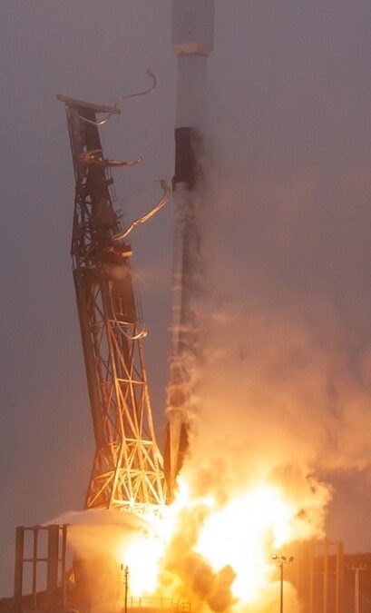 Falcon 9 launches “Tranche 0” military tracking and data relay satellites from Vandenberg