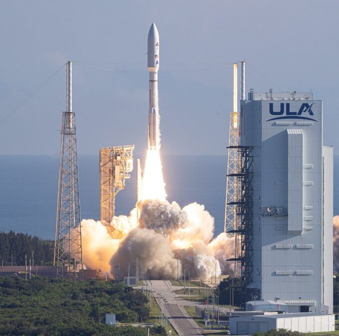 ULA Atlas V launches NRO L-107 “Silent Barker” secret satellite mission