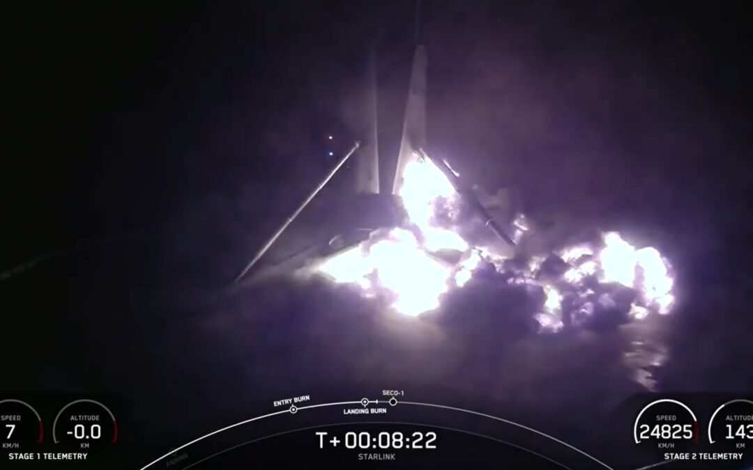 SpaceX Falcon 9 grounded again after booster landing fails